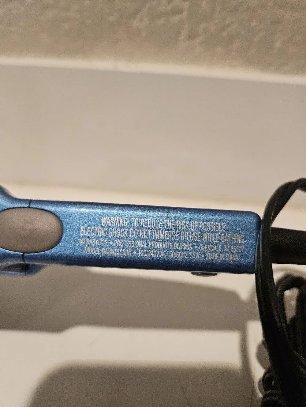 BaByliss Pro Nano Titanium 1” Hair Straighter Flat Iron Travel Mini Size